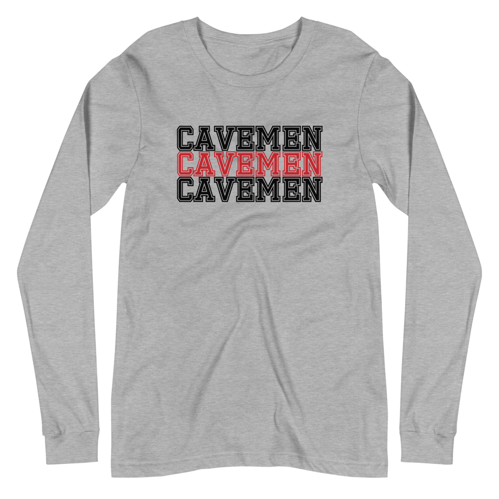 American Fork Cavemen Design 16 — Athletic Heather