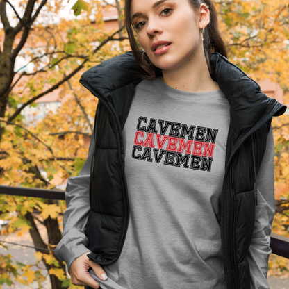 American Fork Cavemen Design 16 — Athletic Heather