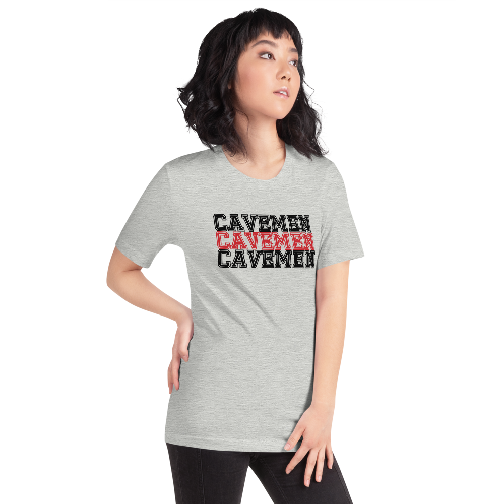 American Fork Cavemen Design 16 — Athletic Heather