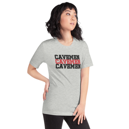 American Fork Cavemen Design 16 — Athletic Heather