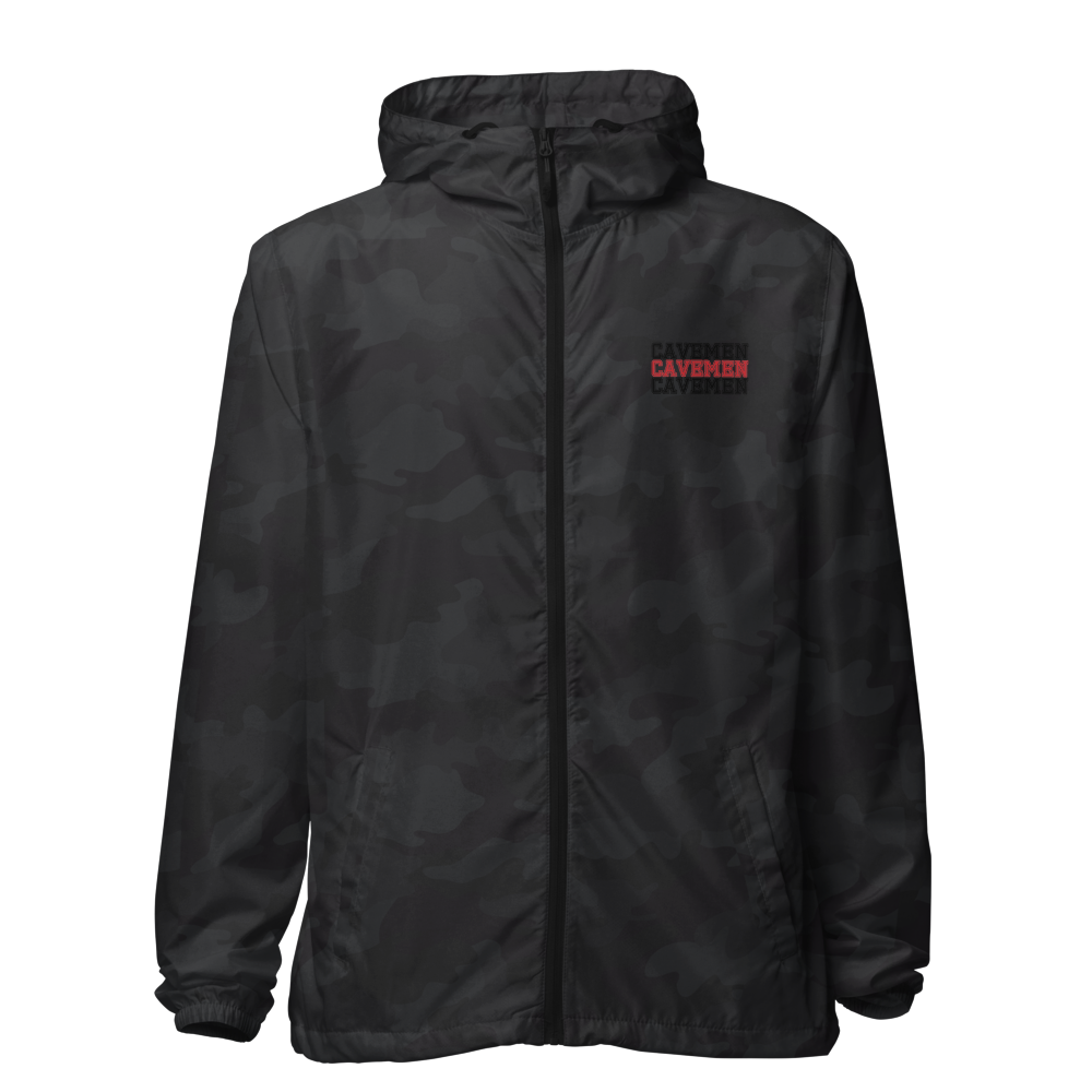 American Fork Cavemen Design 16 — Black Camo