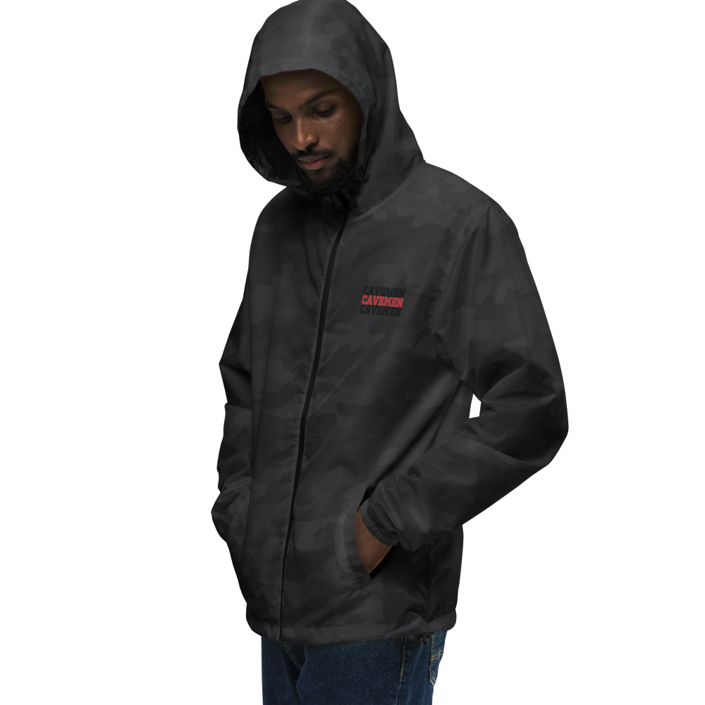 American Fork Cavemen Design 16 — Black Camo