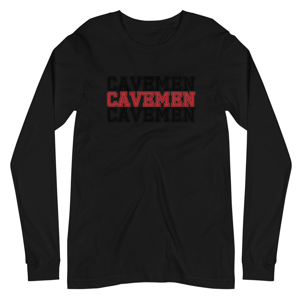 American Fork Cavemen Design 16 — Black
