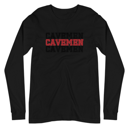 American Fork Cavemen Design 16 — Black