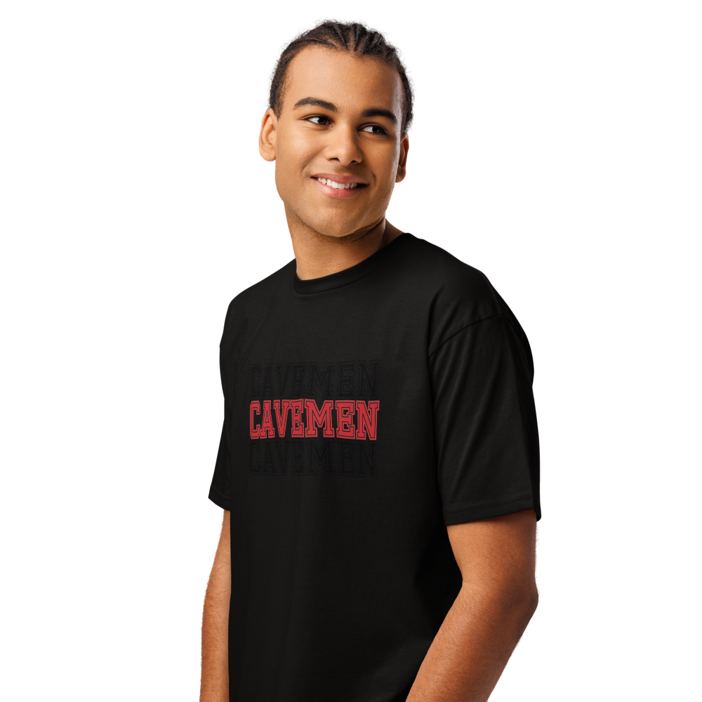 American Fork Cavemen Design 16 — Black