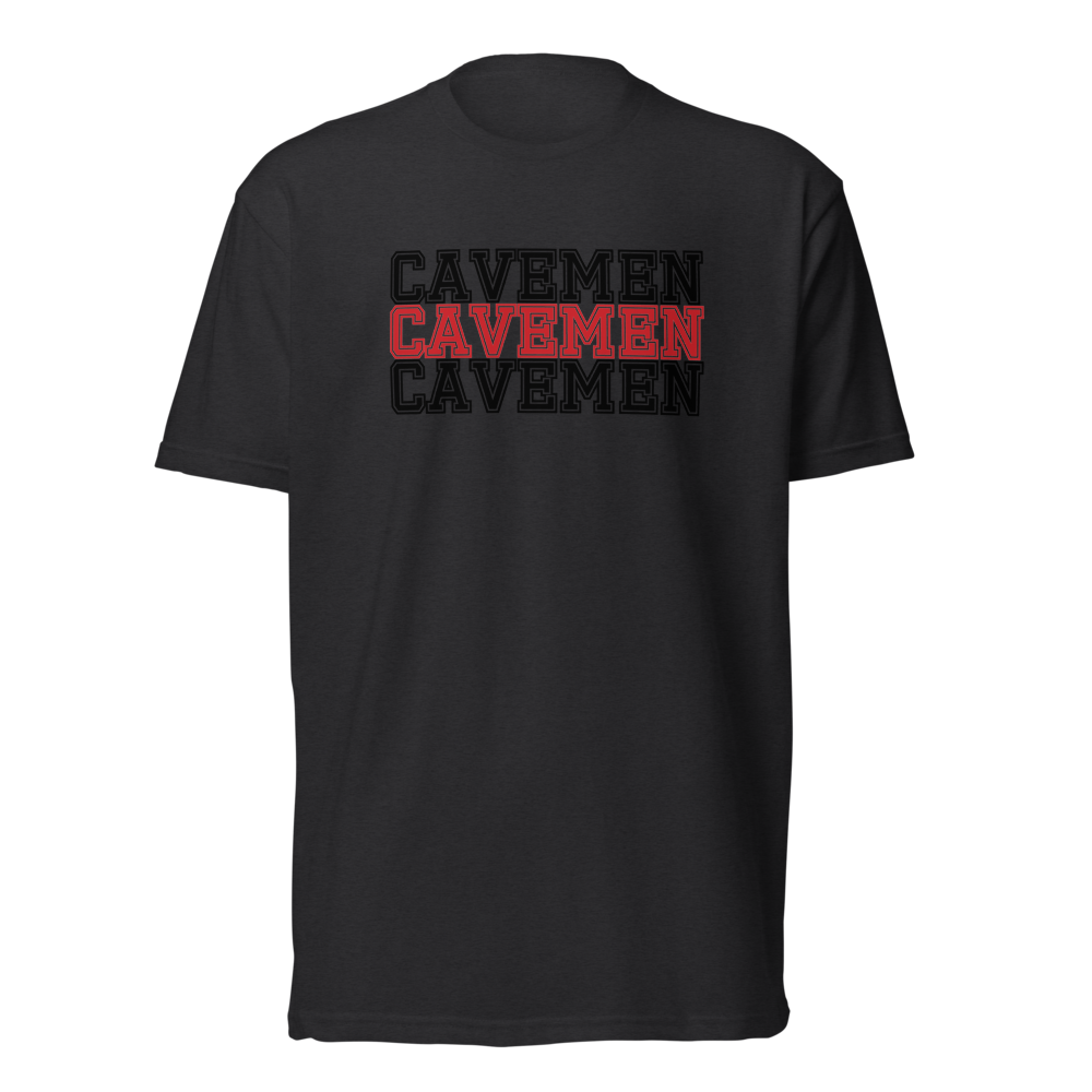 American Fork Cavemen Design 16 — Black