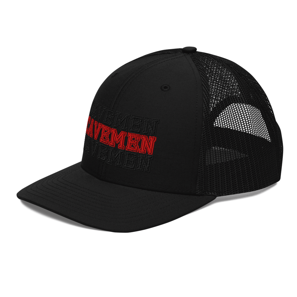 American Fork Cavemen Design 16 — Black