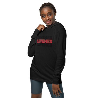 American Fork Cavemen Design 16 — Charcoal-Black Triblend