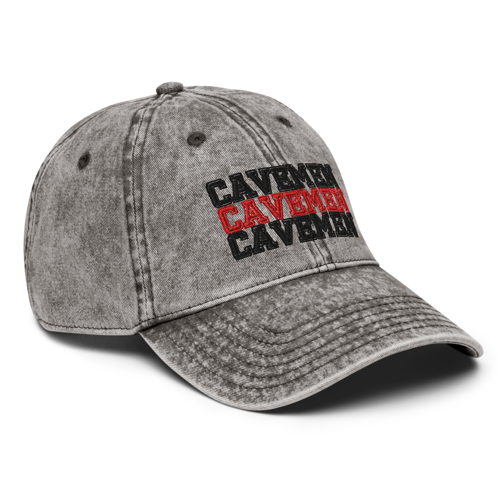 American Fork Cavemen Design 16 — Charcoal Grey