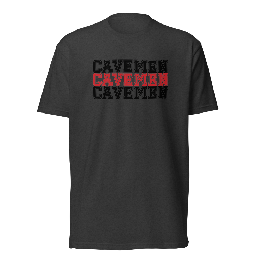 American Fork Cavemen Design 16 — Charcoal