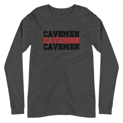 American Fork Cavemen Design 16 — Dark Grey Heather