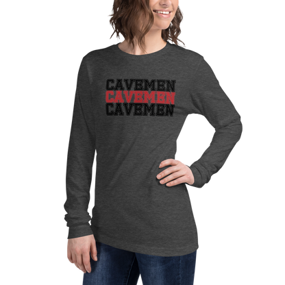 American Fork Cavemen Design 16 — Dark Grey Heather