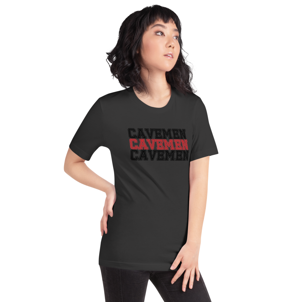 American Fork Cavemen Design 16 — Dark Grey