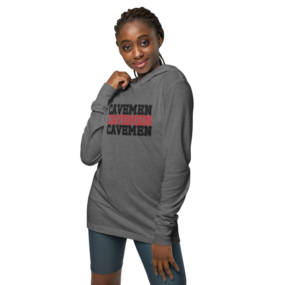 American Fork Cavemen Design 16 — Grey Triblend