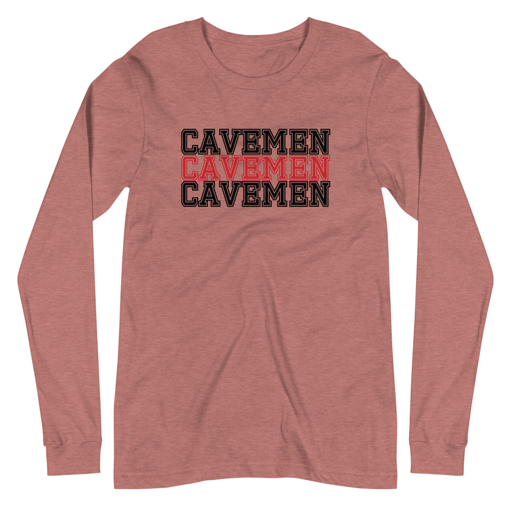 American Fork Cavemen Design 16 — Heather Mauve
