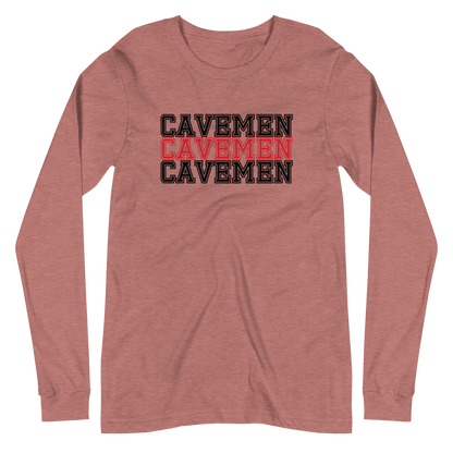 American Fork Cavemen Design 16 — Heather Mauve