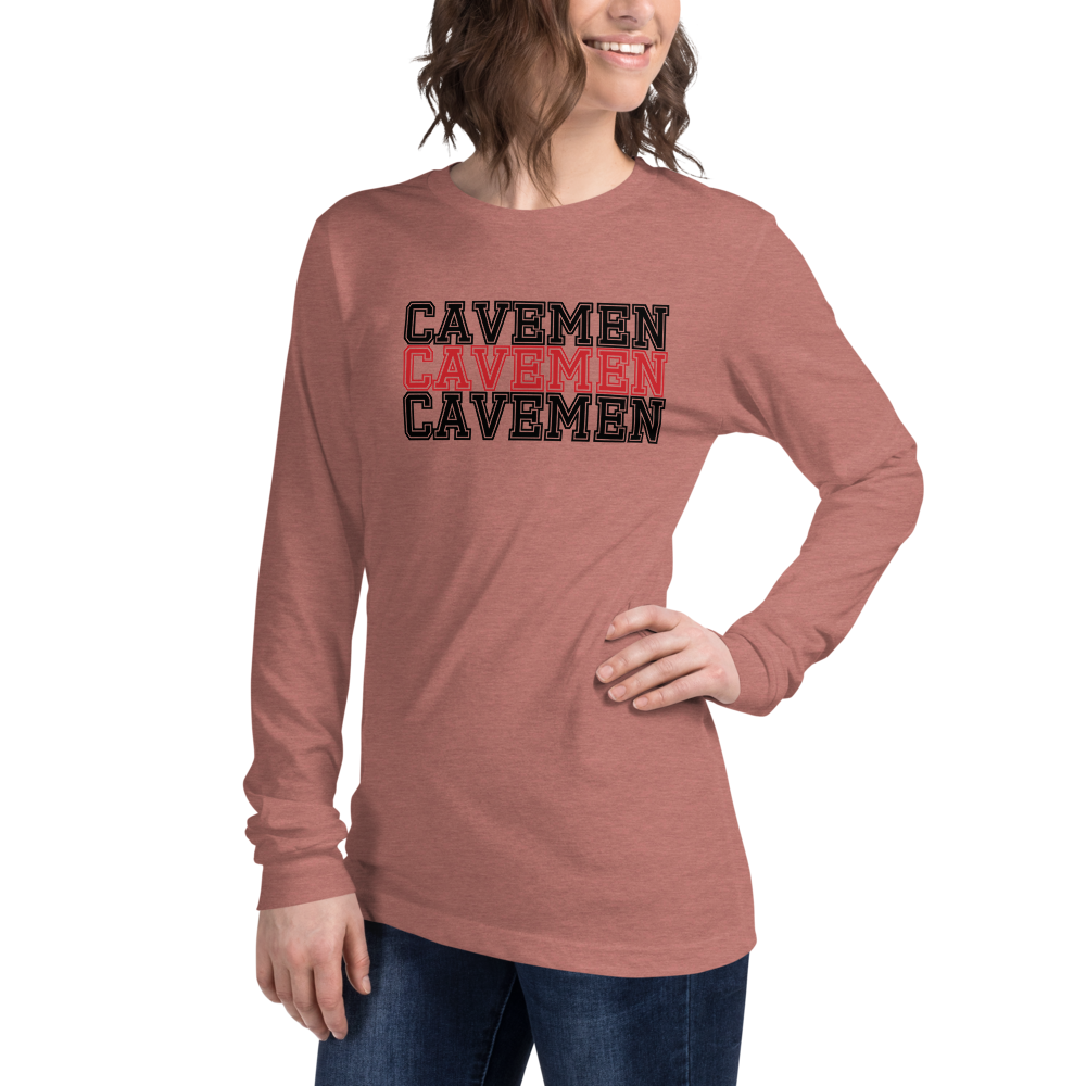 American Fork Cavemen Design 16 — Heather Mauve