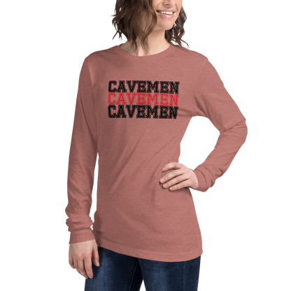 American Fork Cavemen Design 16 — Heather Mauve