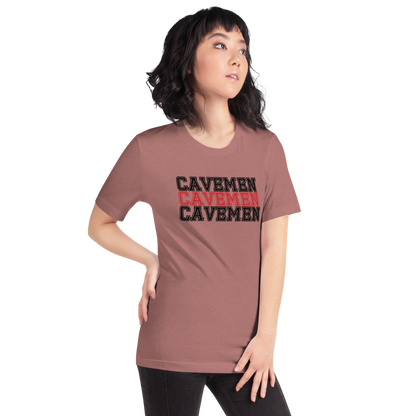 American Fork Cavemen Design 16 — Heather Mauve