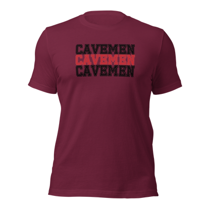 American Fork Cavemen Design 16 — Maroon