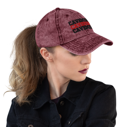American Fork Cavemen Design 16 — Maroon