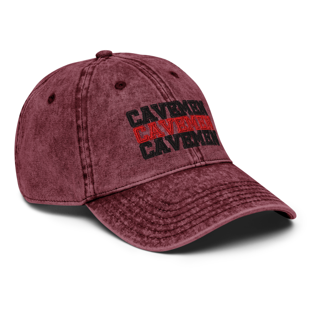 American Fork Cavemen Design 16 — Maroon