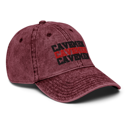 American Fork Cavemen Design 16 — Maroon