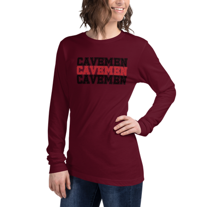 American Fork Cavemen Design 16 — Maroon