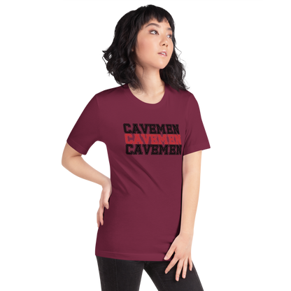American Fork Cavemen Design 16 — Maroon