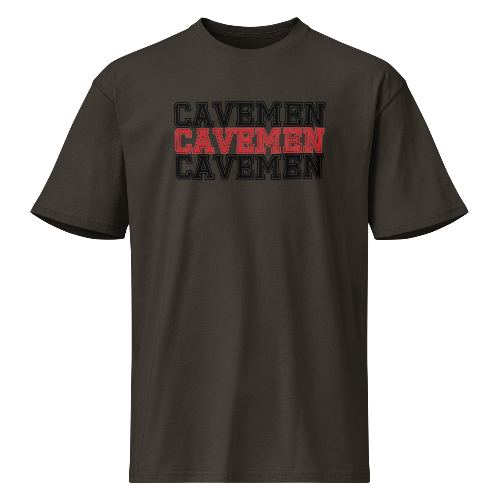 American Fork Cavemen Design 16 — Vintage Black