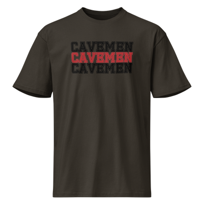 American Fork Cavemen Design 16 — Vintage Black