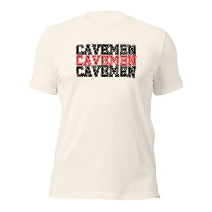 American Fork Cavemen Design 16 — Vintage White