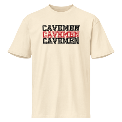 American Fork Cavemen Design 16 — Vintage White