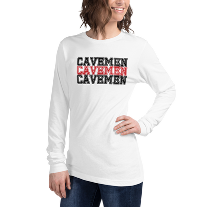American Fork Cavemen Design 16 — White