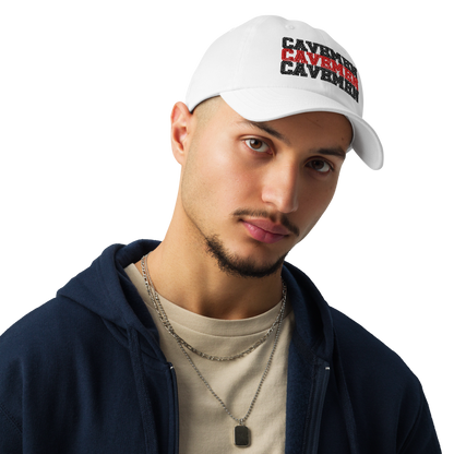 American Fork Cavemen Design 16 — White
