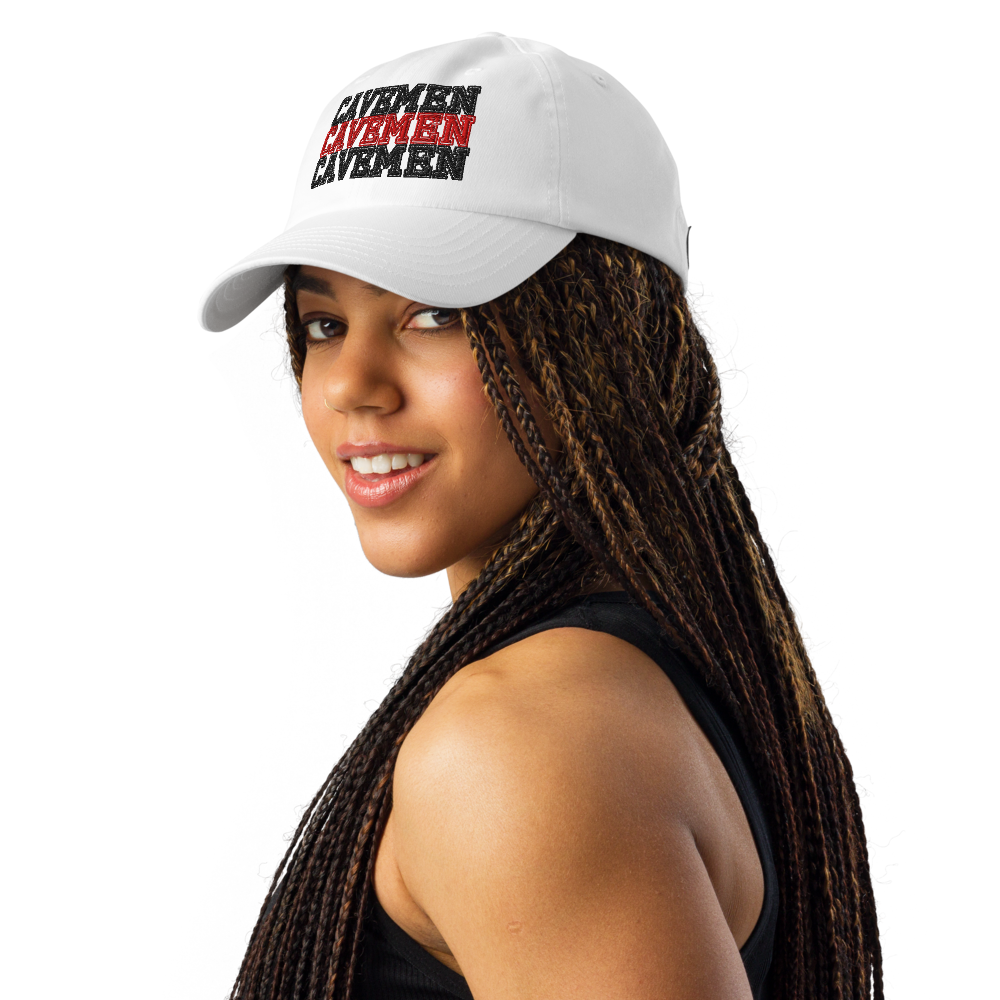 American Fork Cavemen Design 16 — White