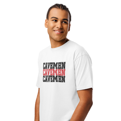 American Fork Cavemen Design 16 — White
