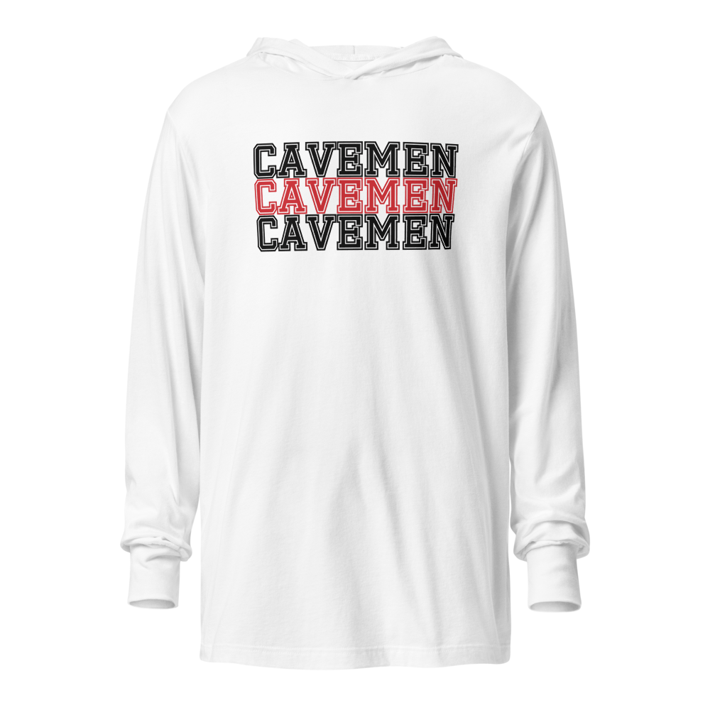 American Fork Cavemen Design 16 — White