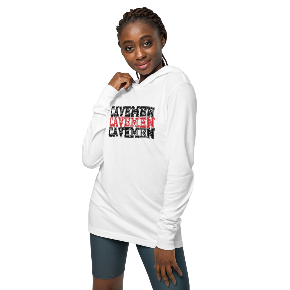 American Fork Cavemen Design 16 — White