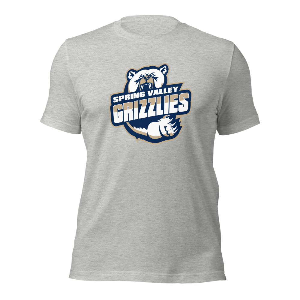 Spring Valley Grizzlies Design 1 — Athletic Heather