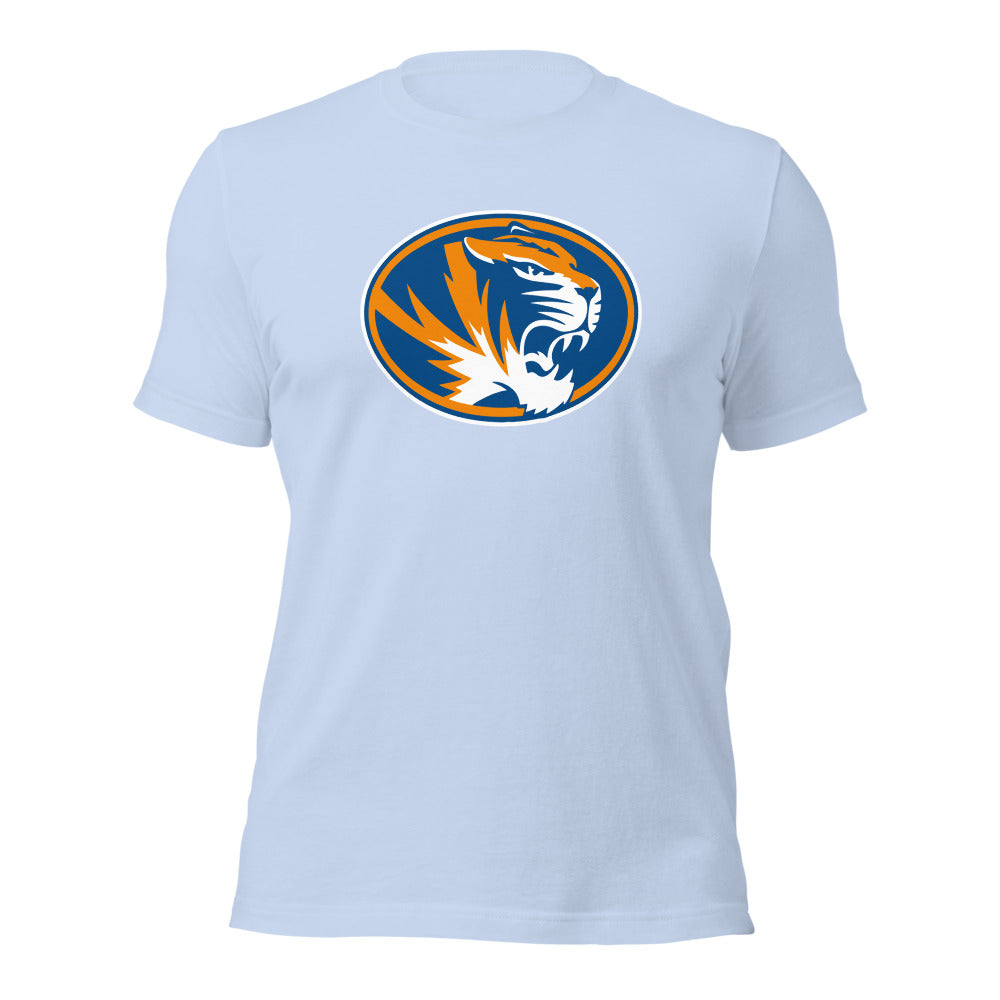 Red BAY High School Design 1 — Baby Blue