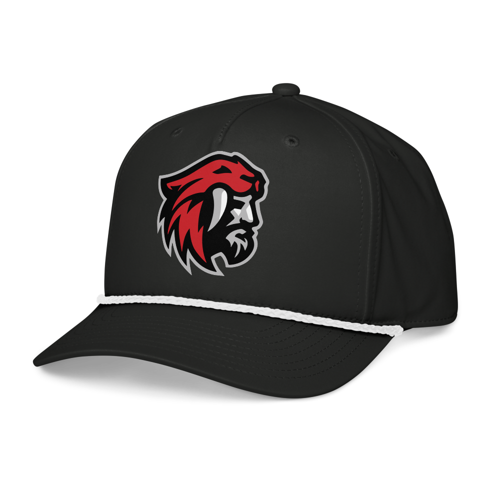 American Fork Cavemen Design 1 — Black/White