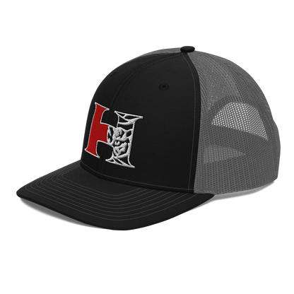Hurricane High School Design 1 — Black / Charcoal