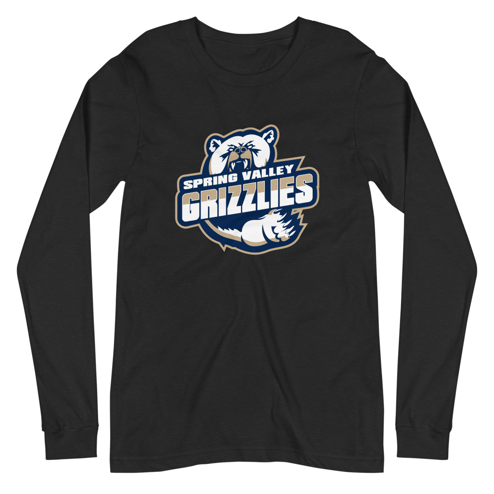 Spring Valley Grizzlies Design 1 — Black Heather