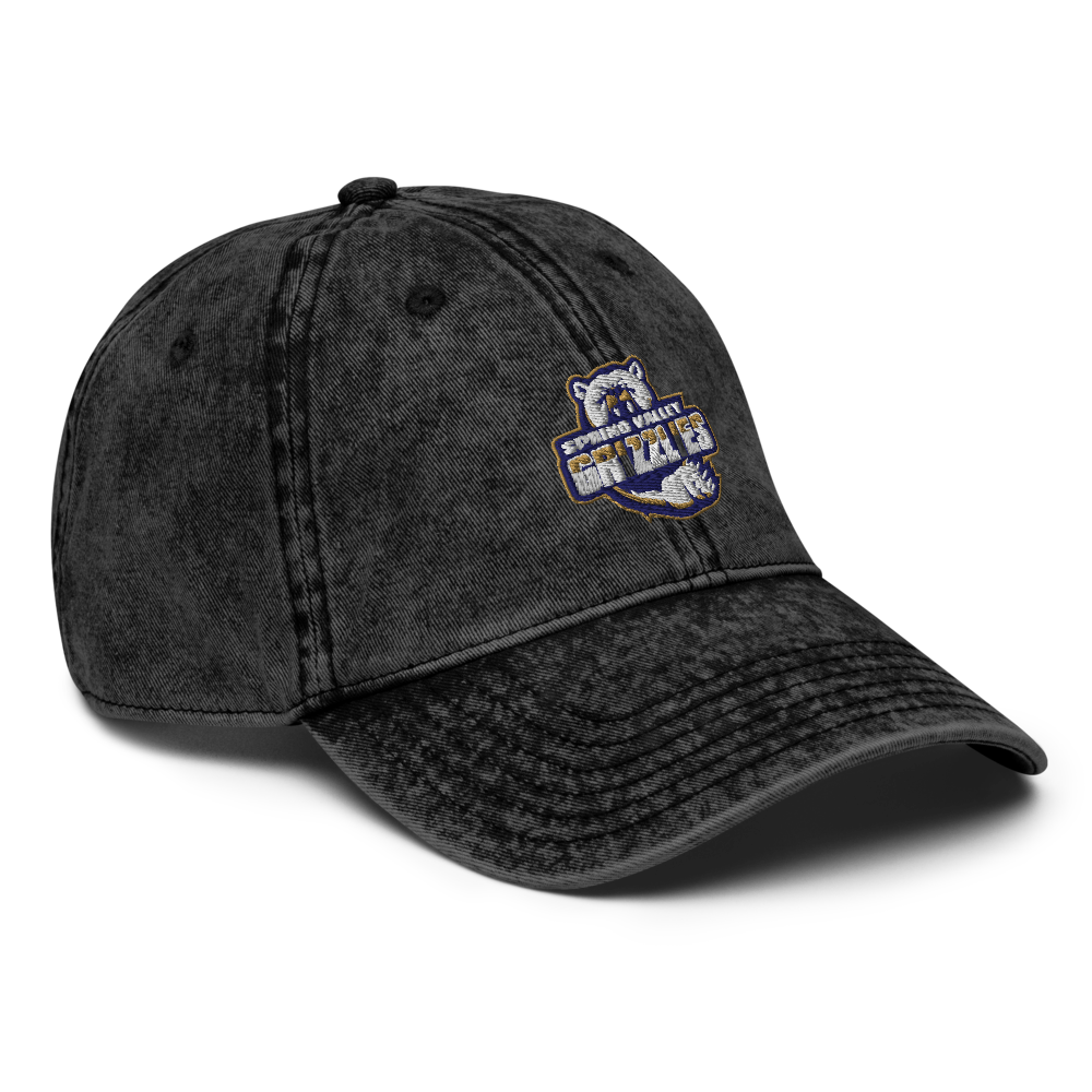 Spring Valley Grizzlies Design 1 — Black