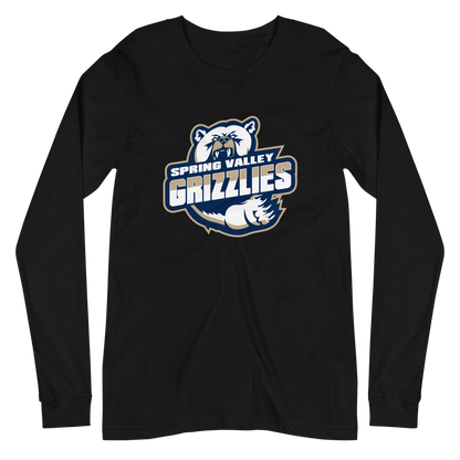 Spring Valley Grizzlies Design 1 — Black