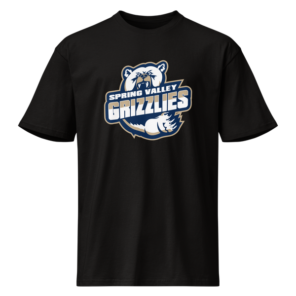 Spring Valley Grizzlies Design 1 — Black