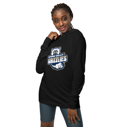 Spring Valley Grizzlies Design 1 — Black — Womens Front