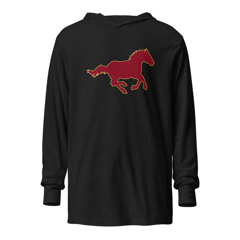 South Lamar School Design 1 — Charcoal-Black Triblend