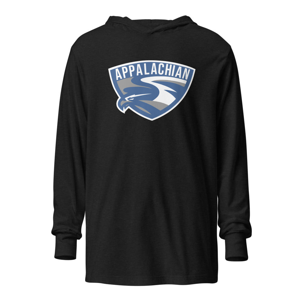 Appalachian High School Design 1 — Charcoal-Black Triblend